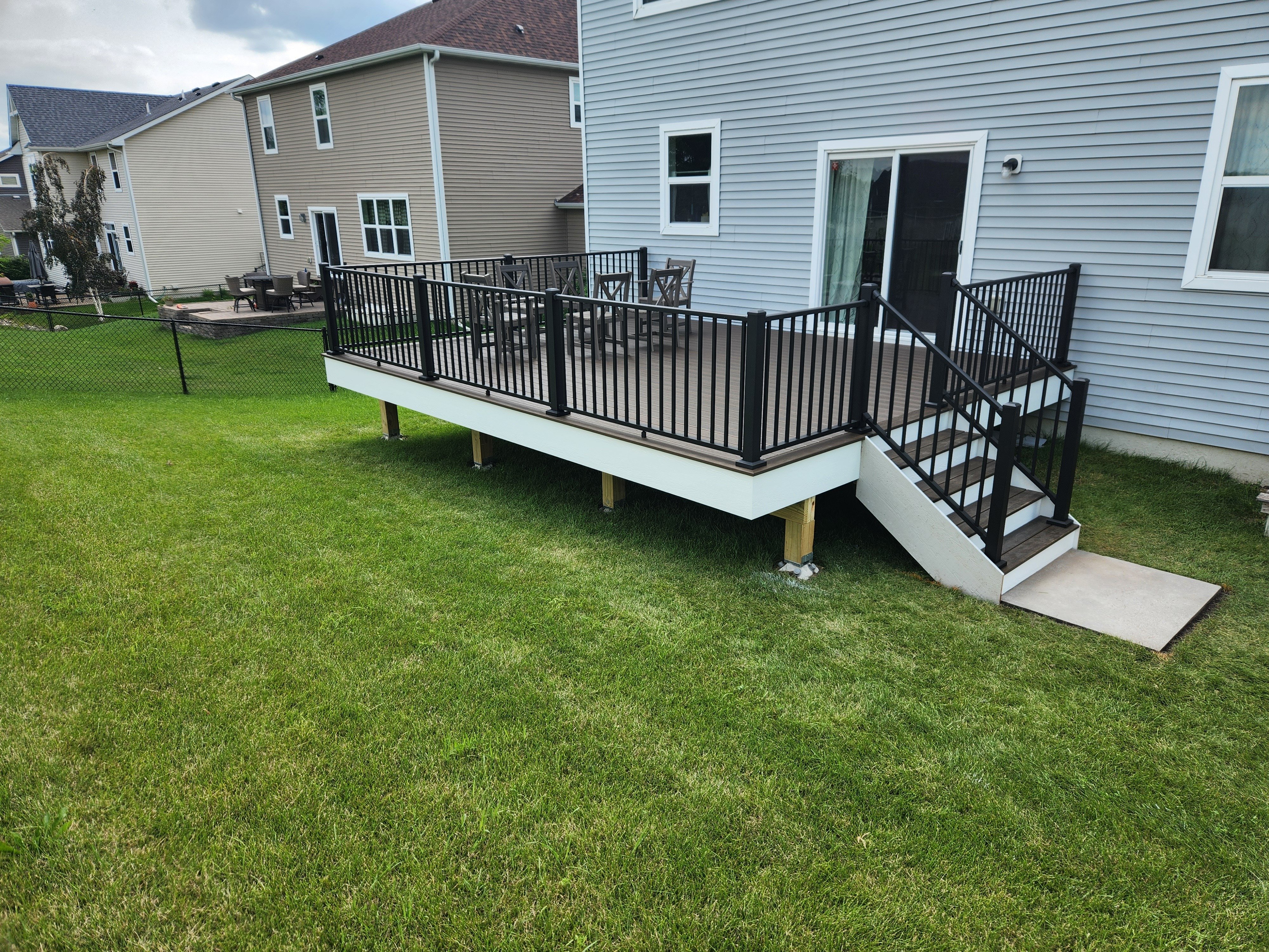New Composite Decking Installation By Home Visions Carpentry