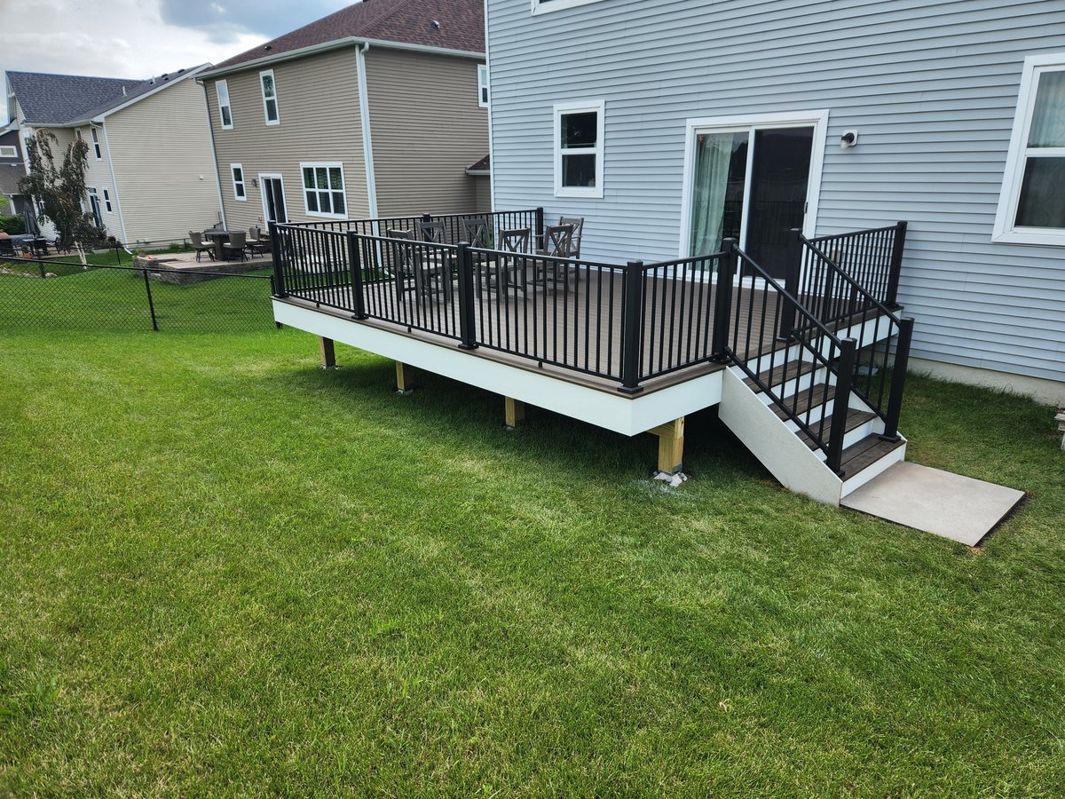 New Composite Decking Installation By Home Visions Carpentry
