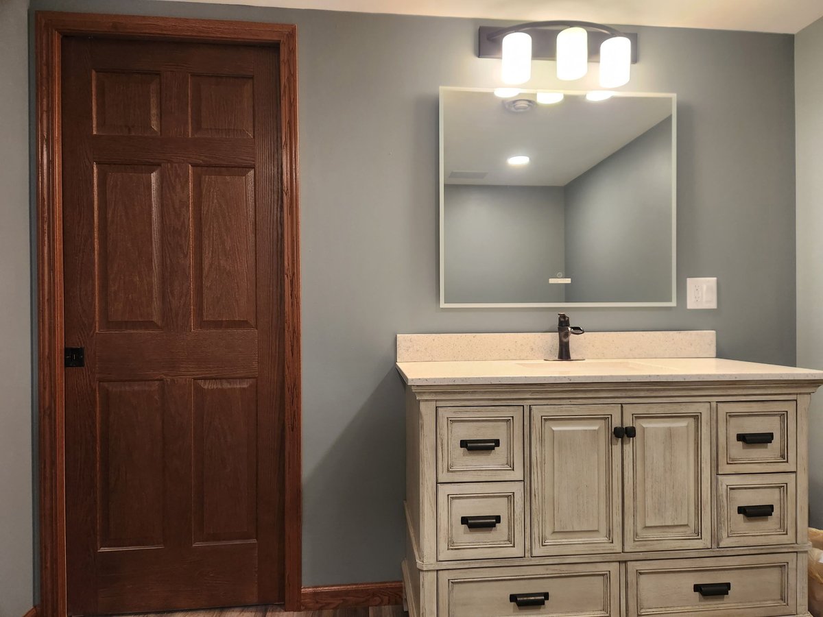 Stunning bathroom transformation by Home Visions Carpentry